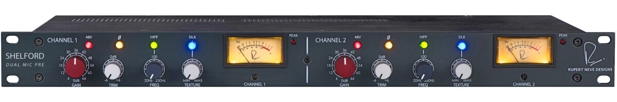 Rupert Neve Designs 5025 Dual Shelford Microphone Preamp