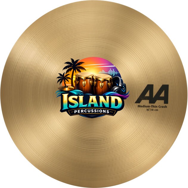 Sabian AA Medium Thin Crash Cymbal