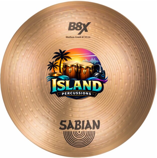 Sabian B8X Medium Crash Cymbal