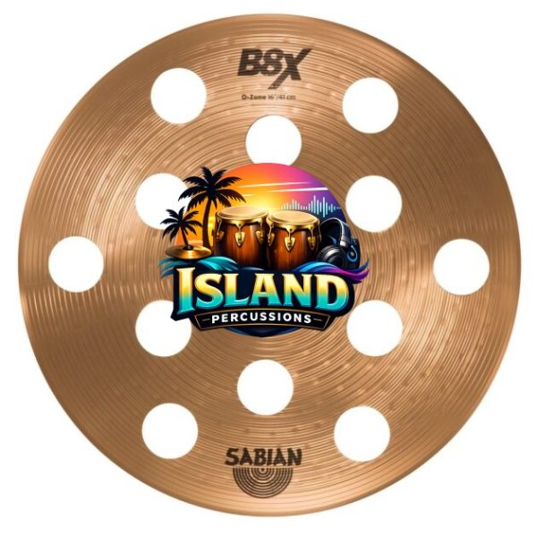 Sabian B8X O-Zone Ballistic Crash Cymbal