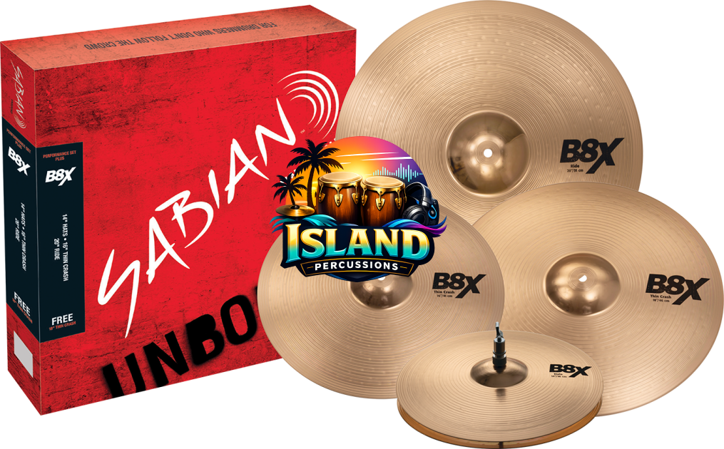 Sabian B8X Performance Cymbal Pack