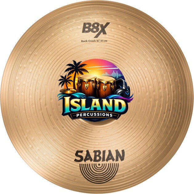 Sabian B8X Rock Crash Cymbal