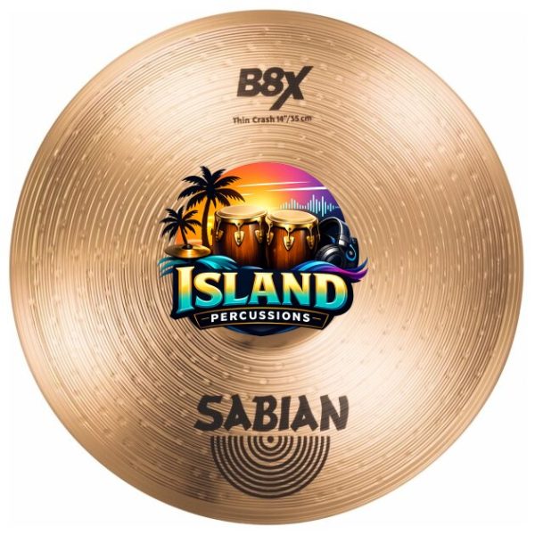 Sabian B8X Thin Crash Cymbal