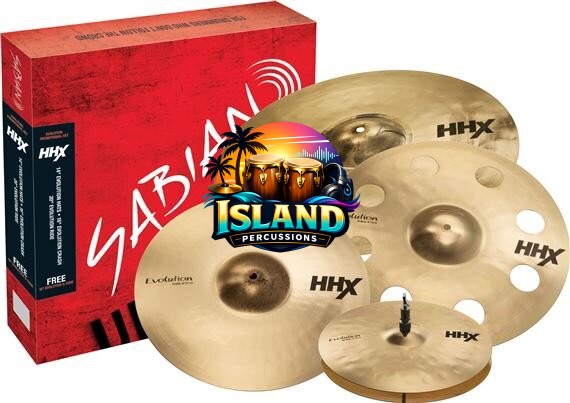 Sabian HHX Evolution Cymbal Package