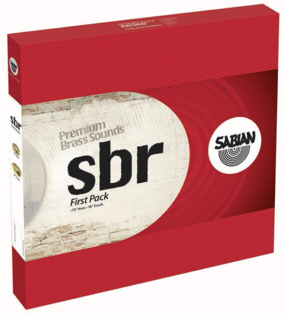 Sabian SBR Brass First Pack Cymbal Package