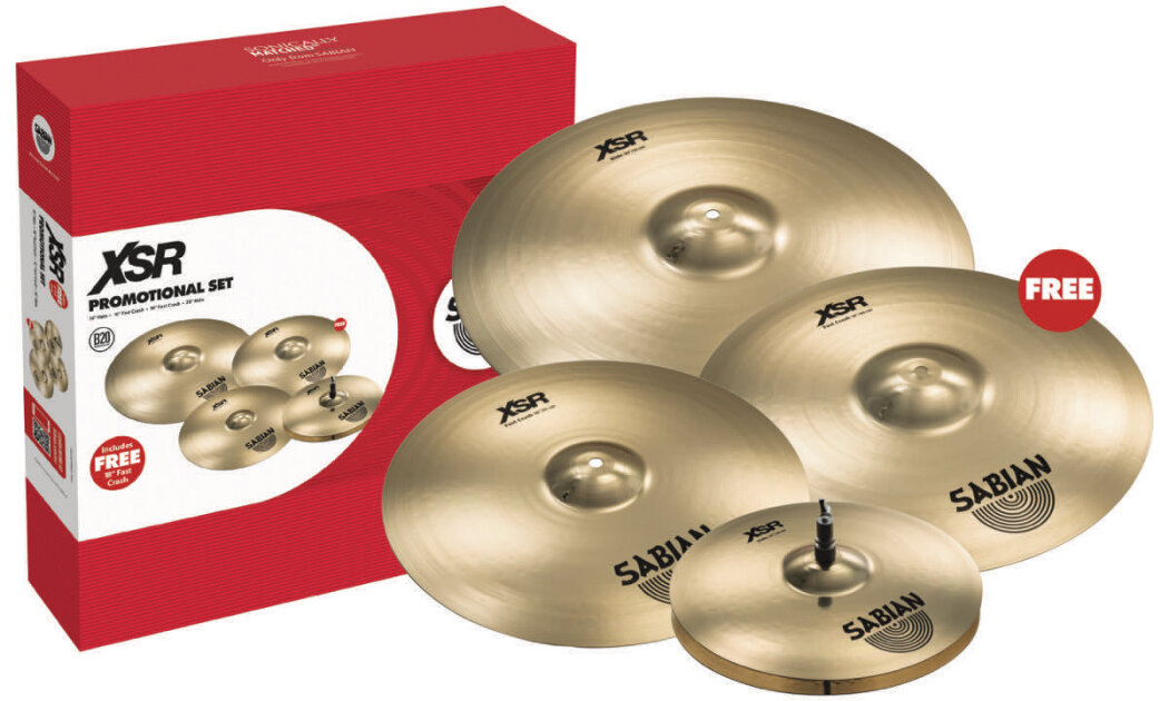 Sabian XSR Performance Cymbal Pack