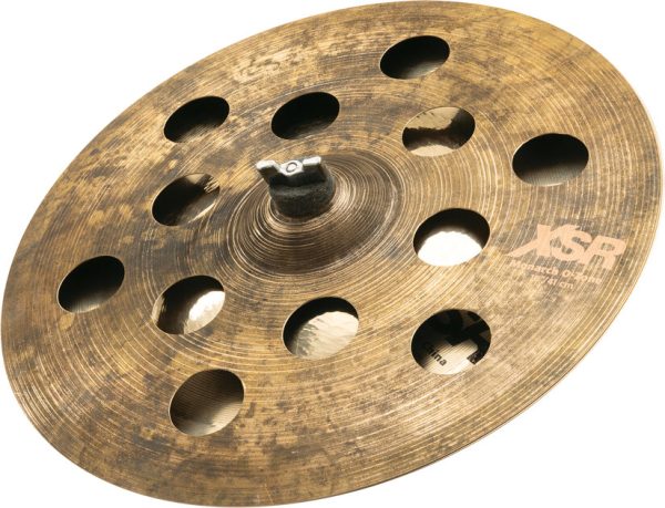 Sabian XSR Sizzle Stax 16 O-Zone and 16 XSR Fast China Cymbals