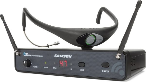 Samson AirLine 88x AH8 Wireless Fitness Headset Microphone System