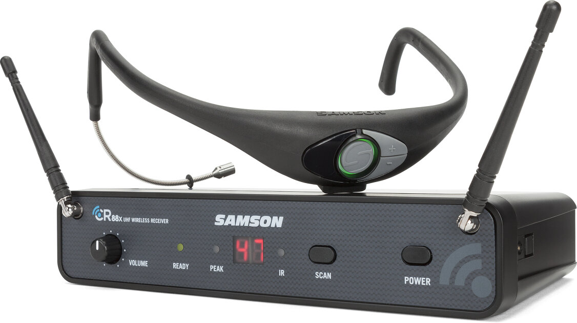 Samson AirLine 88x AH8 Wireless Fitness Headset Microphone System