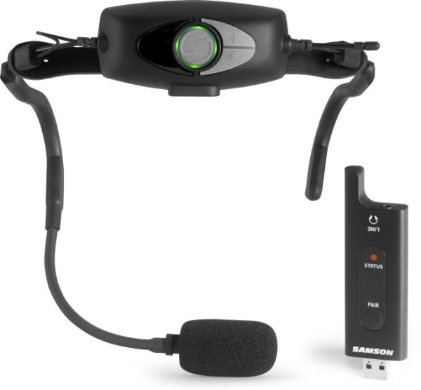 Samson AirLine XD USB Fitness Headset Wireless Microphone System