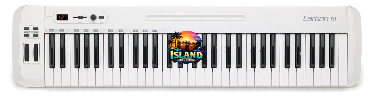 Samson Carbon 61 USB MIDI Keyboard Controller, 61-Key