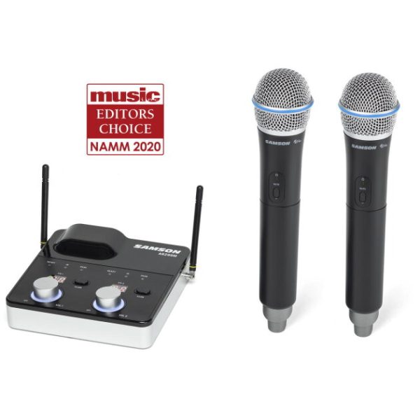 Samson Concert 288m Handheld Dual-Channel Wireless Handheld Microphone System