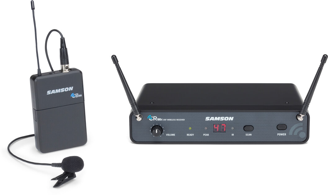 Samson Concert 88x Presentation Lavalier Wireless Microphone System
