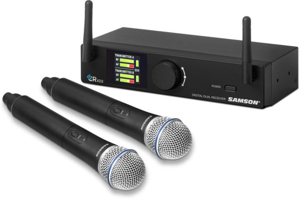 Samson Concert XD2 Two-Channel Digital Vocal Wireless Microphone System