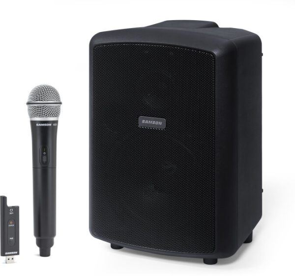 Samson Expedition Explor Battery-Powered Portable PA System with Handheld Wireless Microphone