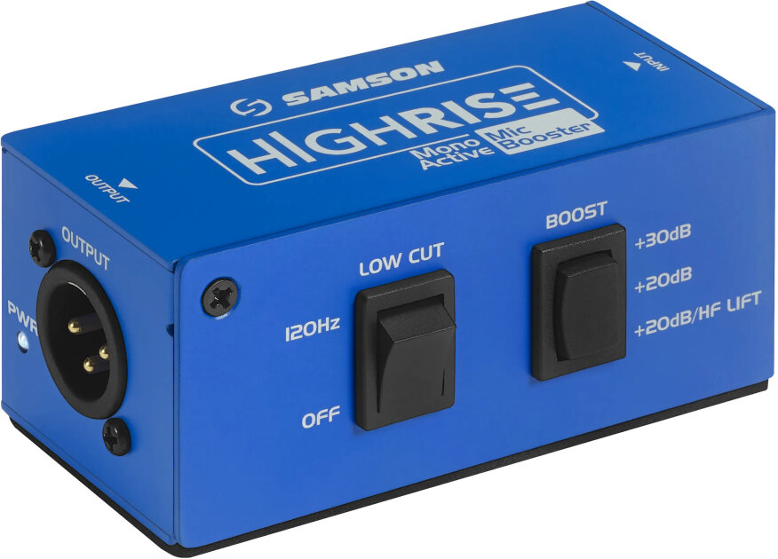 Samson MA25 HighRise Mono Active Mic Booster