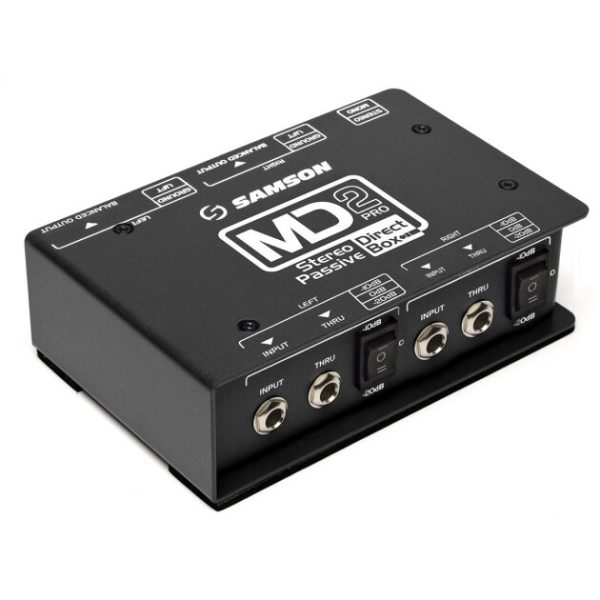 Samson MD2 Pro Stereo Passive Direct Box
