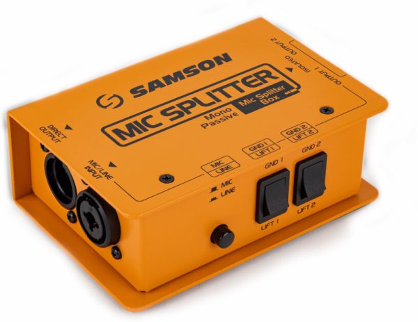 Samson Mic Splitter Compact Passive Signal Splitter