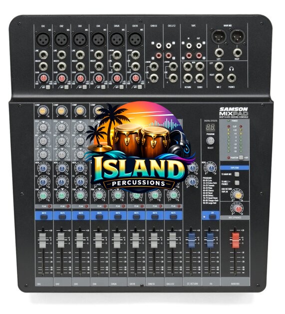 Samson MXP144FX MixPad USB Mixer, 12-Channel