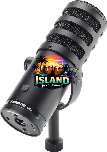 Samson Q9U Broadcast Cardioid Dynamic USB and XLR Microphone