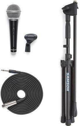 Samson VP10 Microphone Pack with Cable and Stand