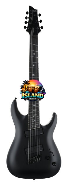 Schecter C-7 Multiscale SLS Elite Evil Twin Electric Guitar