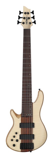 Schecter Charles Berthoud CB-6 Electric Bass, Left-Handed