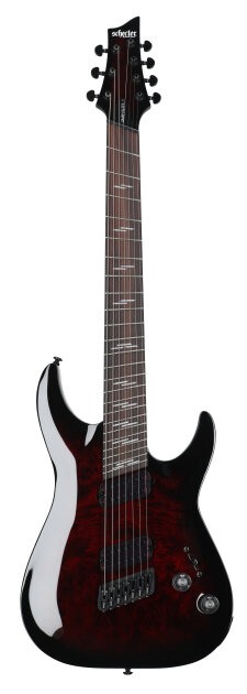 Schecter Omen Elite-7 Multiscale Electric Guitar, 7-String