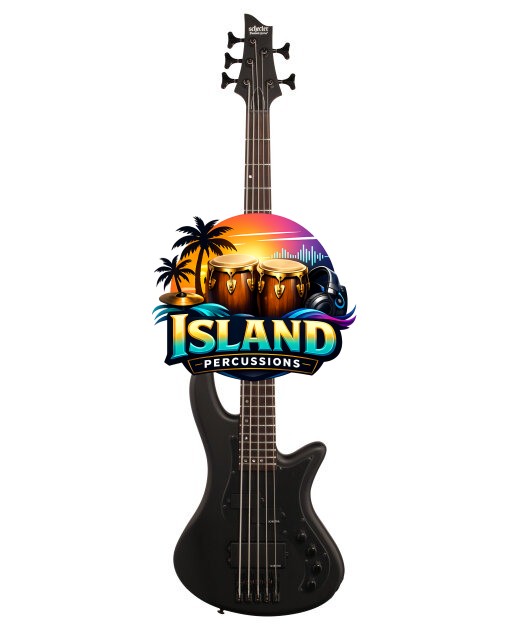 Schecter Stiletto Stealth-5 Electric Bass, 5-String