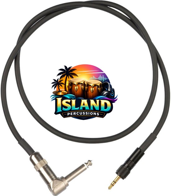 Sennheiser CI1REW Right-Angle Guitar Cable for Bodypack Transmitter