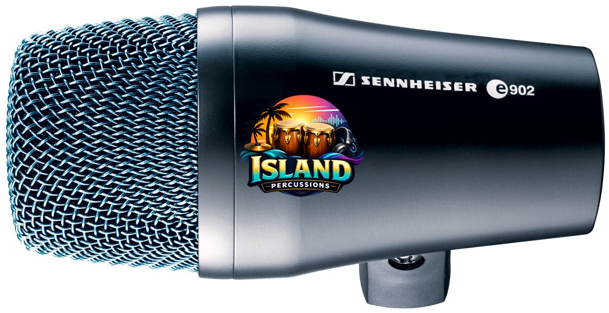 Sennheiser e902 Kick Drum Microphone with Integrated Stand Mount