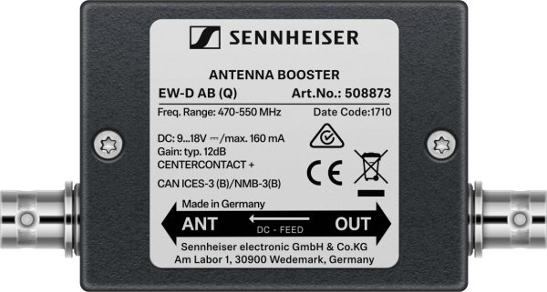 Sennheiser EW-D AB Inline Antenna Booster