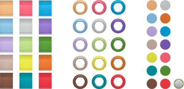 Sennheiser EW-D Color Coding Set Magnetic Color Indicator