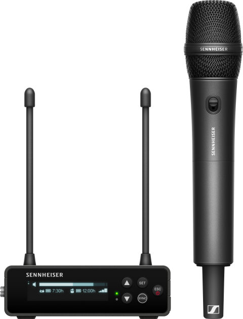 Sennheiser EW-DP 835 SET Portable Wireless Dynamic Microphone System