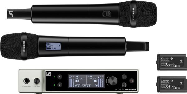 Sennheiser EW-DX 835-S Dual Vocal Set Wireless Microphone System
