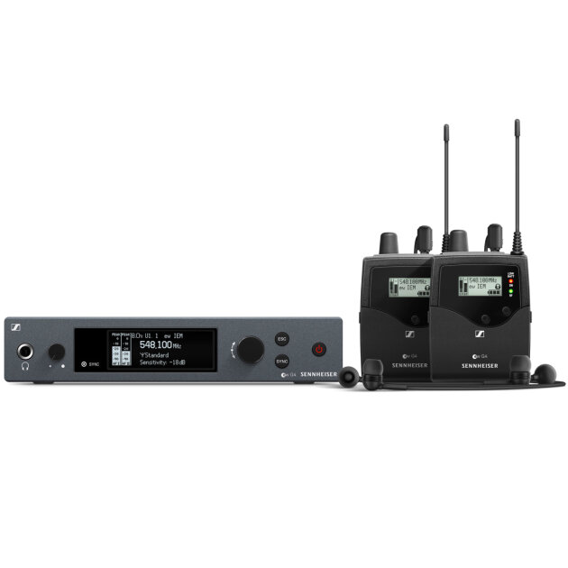 Sennheiser EW IEM G4 TWIN In-Ear Monitor System