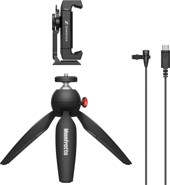 Sennheiser XS Lav USB-C Mobile Kit Omni Lavalier Bundle