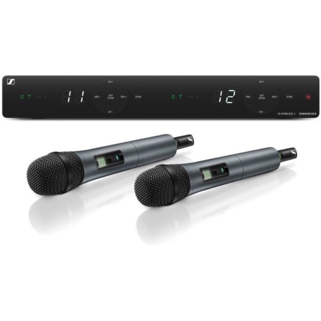 Sennheiser XSW-1 e835 Dual Vocal Wireless Microphone System