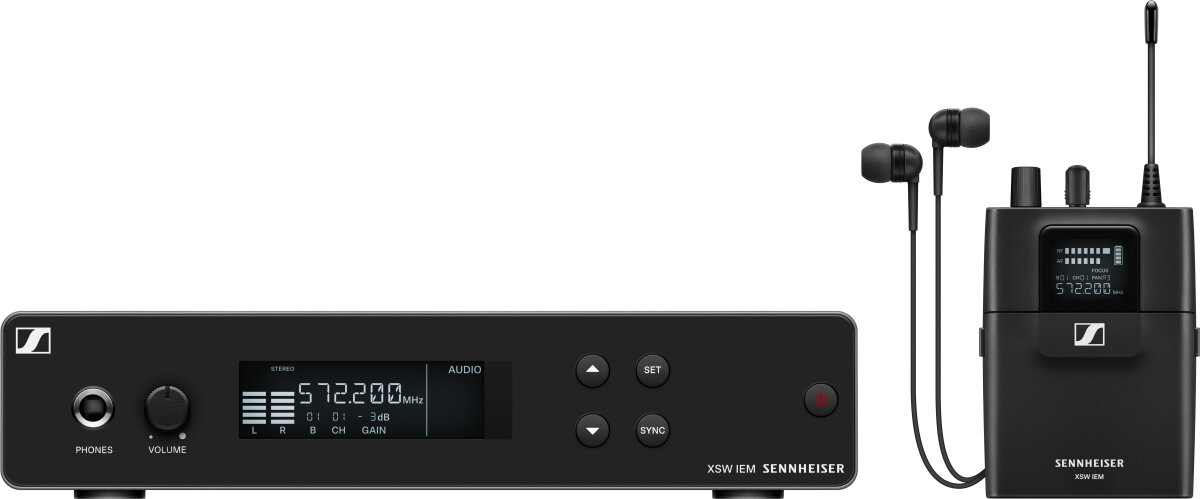 Sennheiser XSW IEM SET Wireless In-Ear Monitor System