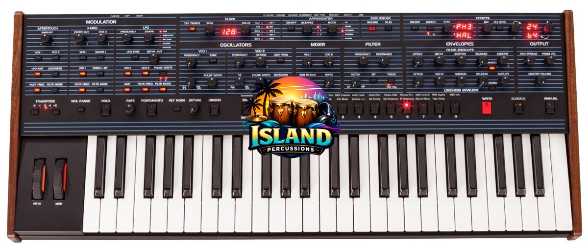 Sequential OB-6 Analog Keyboard Synthesizer