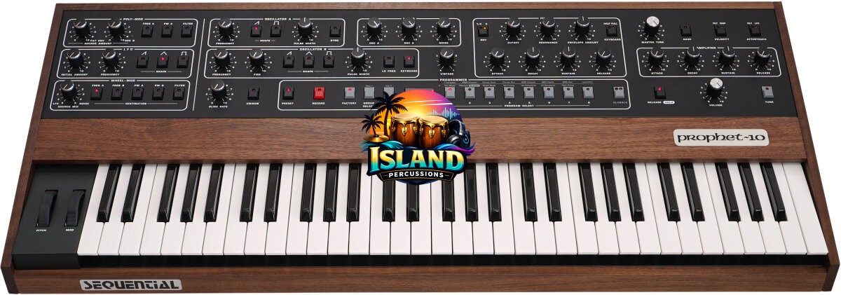 Sequential Prophet-10 Analog Synthesizer Keyboard