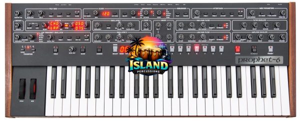 Sequential Prophet-6 Analog Synthesizer Keyboard, 49-Key