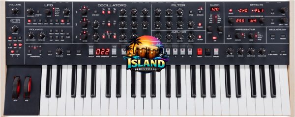 Sequential Trigon-6 Analog Synthesizer Keyboard