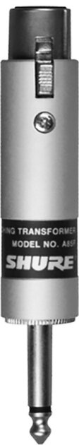 Shure A85F Transformer Low Z Female XLR to High Z