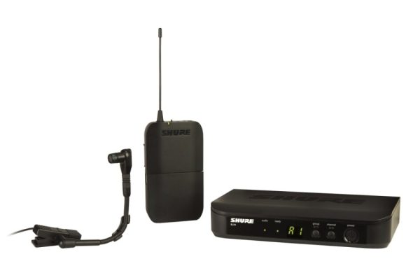 Shure BLX14/B98 Wireless Clip-on Instrument Condenser Microphone System