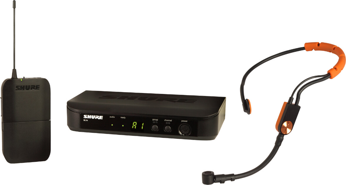 Shure BLX14/SM31 Wireless System with SM31FH Fitness Headset Microphone