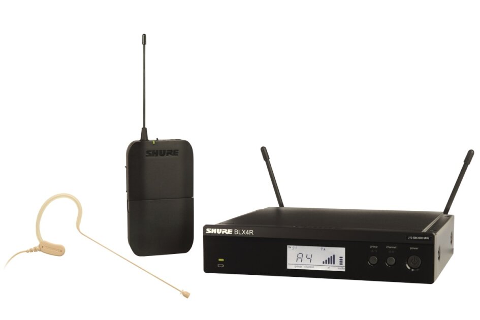 Shure BLX14R/MX53 Wireless Headset Microphone System