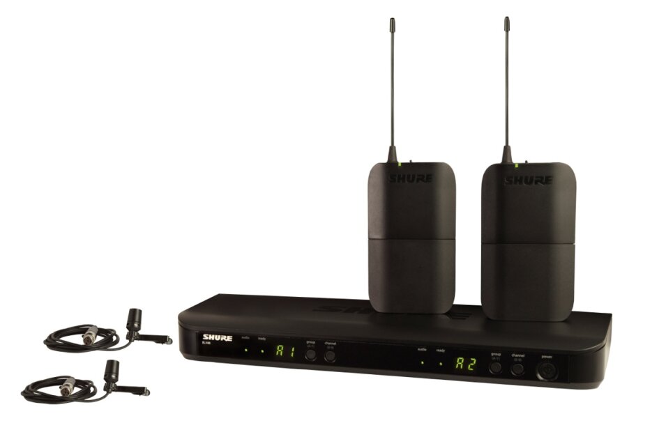 Shure BLX188/CVL Dual Wireless Lavalier Microphone System