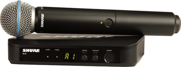 Shure BLX24/B58 Handheld Wireless Beta 58A Microphone System