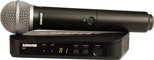Shure BLX24/PG58 Handheld Wireless PG58 Microphone System